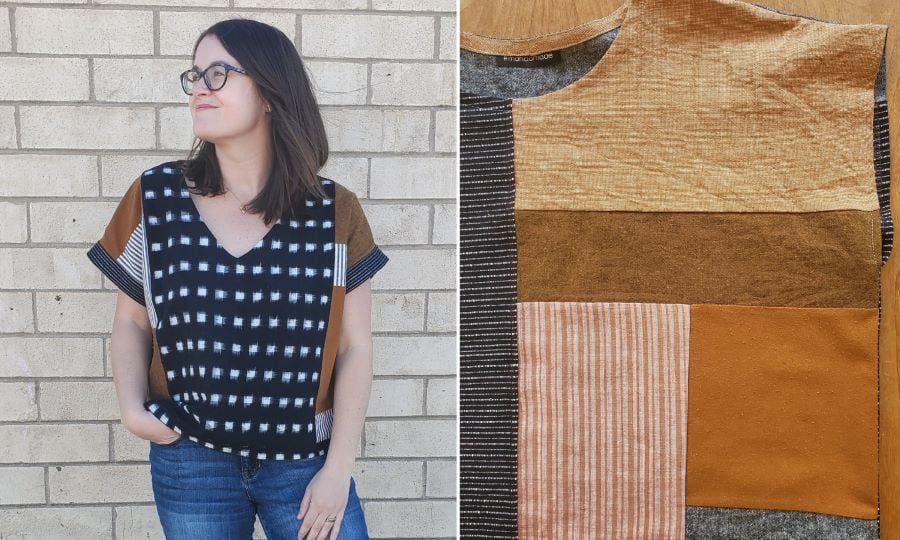 How to Sew a Patchwork Garment
