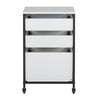 Sew Ready 3 Drawer Organizer Charcoal / Black / White