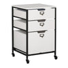 Sew Ready 3 Drawer Organizer Charcoal / Black / White