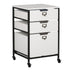 Sew Ready 3 Drawer Organizer Charcoal / Black / White