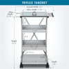 Triflex Taboret Silver / Blue