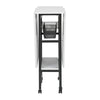 Sew Ready 36" Cutting Table with Basket Charcoal / White