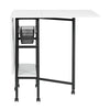 Sew Ready 36" Cutting Table with Basket Charcoal / White