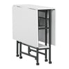 Sew Ready 36" Cutting Table with Basket Charcoal / White