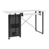 Pivot Panel Sewing Table White / Graphite