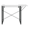 Dart Sewing Table Graphite / White