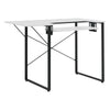 Dart Sewing Table Graphite / White