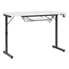 Rollaway II Sewing Table Black / White