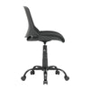 Folding Back Task Chair Black