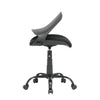 Folding Back Task Chair Black