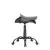 Folding Back Task Chair Black