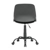 Folding Back Task Chair Black