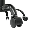 Folding Back Task Chair Black