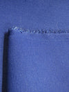 Solid Reversible Formal Poly Cotton Twill Fabric / Royal Blue / Sold By The Yard