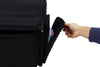 Everything Mary XL 4 Wheel Collapsible Rolling Sewing Machine Storage Case, Black