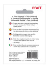 PFAFF® Twin Universal Needle 4mm Size 80/12 1-Pack -- Product Image