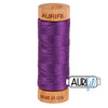 2545 Medium Purple Aurifil Cotton 80wt Spool||color:2545 Medium Purple