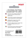 PFAFF® Twin Universal Needle 3mm Size 90/14 1-Pack -- Product Image