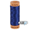 2784 Dark Navy Aurifil Cotton 80wt Spool||color:2784 Dark Navy