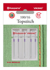 HUSQVARNA® VIKING® Topstitch Needles Size 100/16 5-Pack -- Product Image