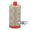 5020 Light Military Green Aurifil Cotton 50wt Large Spool||color:5020 Light Military