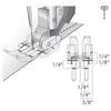 PFAFF® Clear 1/4 inch Quilting Foot for IDT™ System -- Product Image