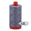 6734 Swallow Aurifil Cotton 50wt Large Spool||color:6734 Swallow