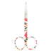 SINGER® 4in / 10.2cm Needlecraft Scissor, Speckled, Pink Floral