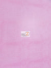 Bubble Gum Crocodile Marine Vinyl Fabric / Sold By The Yard
