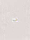 White Crocodile Marine Vinyl Fabric / Sold By The Yard
