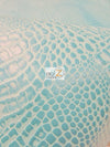 Deadpool Red AquaGuard &reg; Crocodile Marine Vinyl Fabric / Sold By The Yard