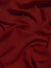 Poly Cotton Solid Fabric 58"/60" Width / Burgundy / Sold By The Yard