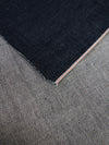 INDIGO USA SELVEDGE DENIM - RED/WHITE TICKER 13.5OZ