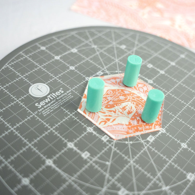 BUNDLE: Sew Magnetic 11" Rotating Self-Healing Cutting Mat + Boosters 6-Pack -- Product Image