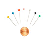 SINGER® 65 Ball Head Straight Pins - Size 17, 1-1/16"