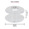 SINGER® Class 15J Bobbins Transparent - 12 Pack