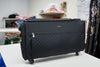 Everything Mary Jumbo 5 Wheel Collapsible Rolling Sewing Machine Storage Case, Black