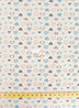 Love Dotted Turquoise Hearts Poly Cotton Fabric