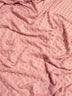 Coral Minky Dimple Dot Baby Soft Fabric / Sold By The Yard