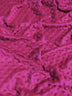 Fuchsia Minky Dimple Dot Baby Soft Fabric / Sold By The Yard