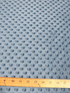 Pink Minky Dimple Dot Baby Soft Fabric / Sold By The Yard