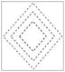 Diamond Quilt Stencil