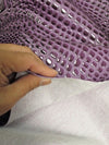 Mercury Silver Florida Gator 3D Embossed Vinyl Fabric / Sold By The Yard