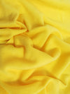Solid Fleece Fabric / Canary Yellow||color:Canary Yellow
