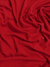 Fleece Fabric Solid / Red||color:Red