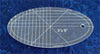 Oval Quilt Template 3" x 6"