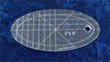 Oval Quilt Template 2" x 4"