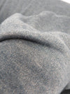 Black Heavy Interlock Poly Cotton Fabric