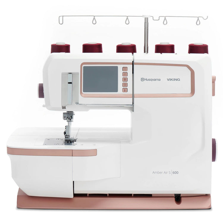 HUSQVARNA® VIKING® AMBER™ Air S | 600 Coverlock Machine -- Product Image