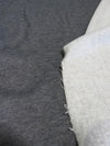 Sweatshirt & Apparel Polar Fleece Fabric / Charcoal / Sold By The Yard||color:Charcoal